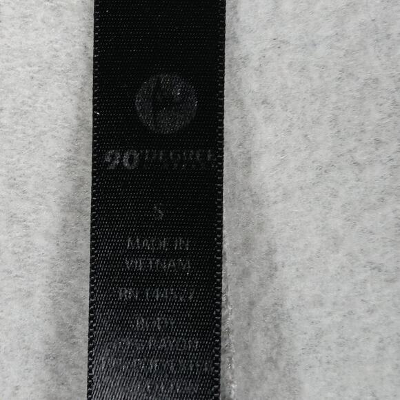 90 Degree Cascade Open Cardigan Size Small Gray Long Sleeve Attached Sheer Layer - Picture 7 of 8